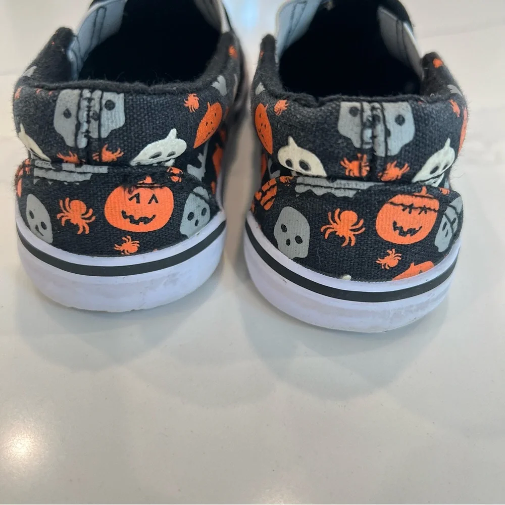 Tommy‎ Bahama Kids Halloween Sneakers - Black and Orange Size 9 - Picture 3 of 8